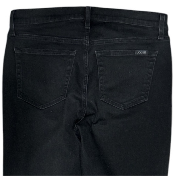Joe’s Jeans High Rise Cropped Ankle Skinny Jeans Black Women’s Size 29 - Picture 4 of 8